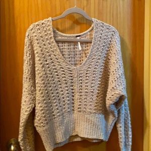 Free People Fishermen Knit Sweater